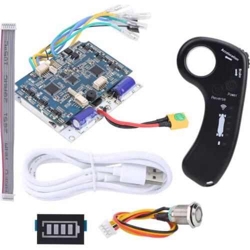 Skateboard Controller Set Scooter Controller Sinusoid Dual Drive Hub Motor Control Panel ESC Skateboard Accessories