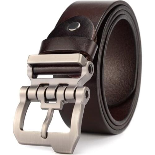 Genuine leather bet soft heavy duty luxury brand strap big size XXL long 140 150cm