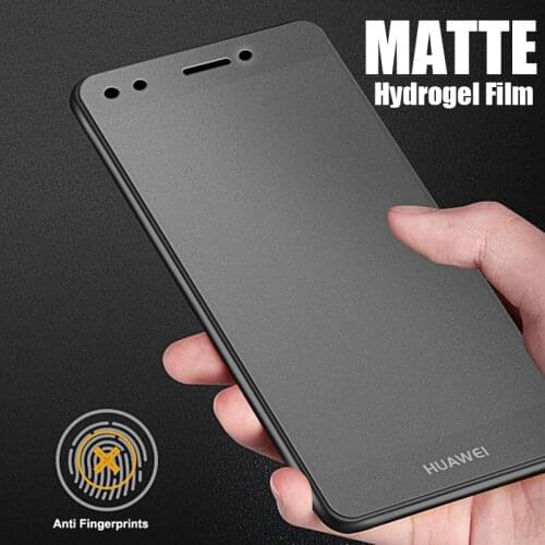Matte Hydrogel Film Screen Protector For Huawei P30 Pro P20 P40 P50 P Smart Z 2019 Mate 20 Honor 10 Lite 9 9X 8X Protective Film