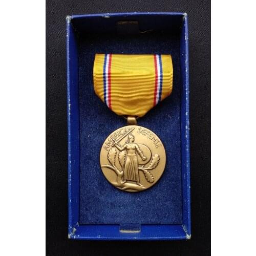 American Defense Medal :32mm 100% Real Genuine Comemorative Medal,Original Collection