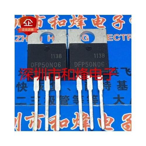Free shipping 50PCS DFP50N06 TO-220 50A 60V
