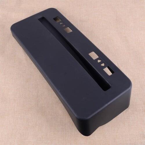 CITALL Front Bumper License Plate Relocator Base Fit for Mitsubishi Lancer GTS EVO X 2008-2012 2013 2014 2015 2016 2017 2018