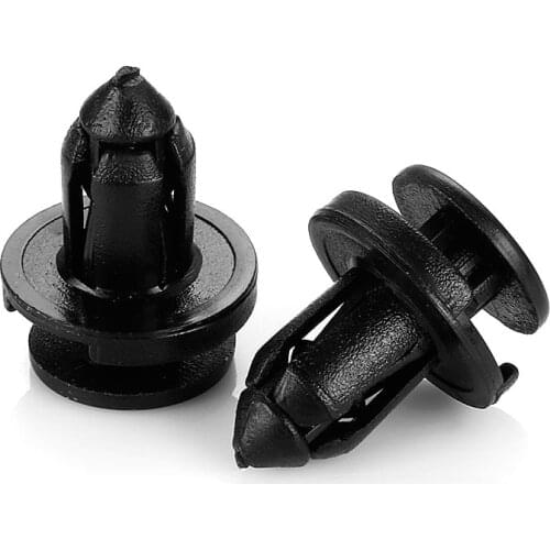 For mitsubishi asx lancer 10 outlander pajero l200 Universal Plastic 8mm Automobile Car Bumper Fender Buckle Clip 20pcs/set 74