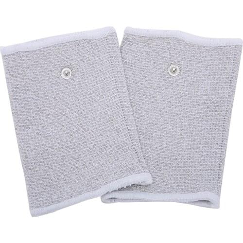 For Phycical Therapy Conductive Silver Fiber TENS/EMS Electrode Therapy Braces Wristband Breathable Electrotherapy Unit