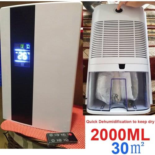 Electric dehumidifier air dryer for home absorption mini portable LED display Moisture Absorbing dryer for Basement Bedroom 220V