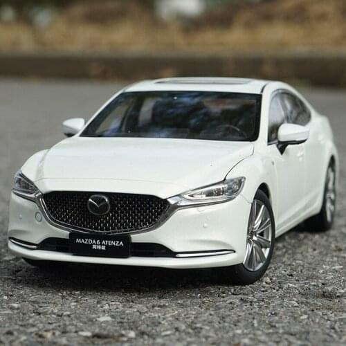 Diecast Alloy 1:18 Scale MAZDA ATENZA 2019 Car Model Die-cast Metal Vehicle Toy F Adult Children Boys Toys Collections Display