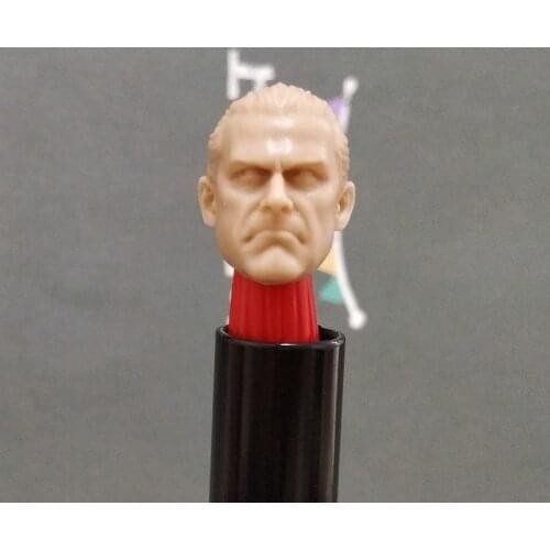 Unpaint 1/12 Scale Punisher Frank Castle Head Sculpt for 6in SHF Action Figure Toy