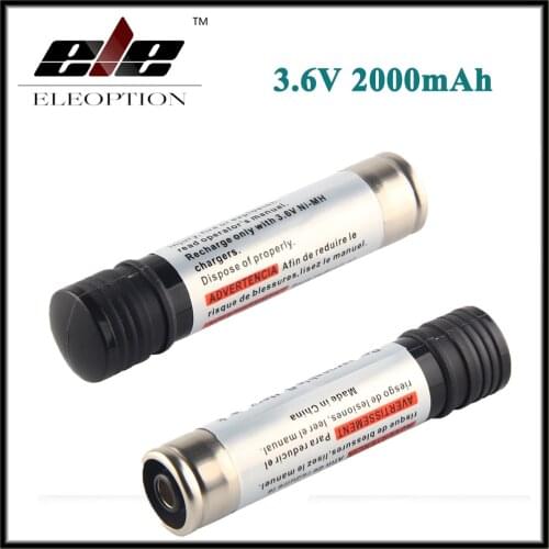 2x New 3.6V 2000mAh Ni-MH Rechargeable Power Tool Battery Replacement for Black & Decker VersaPak Vp100 Vp110 Vp143 151995-03