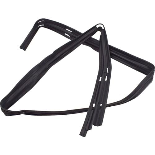 Front Rear Door Window Glass Run Channels for Pajero Mmontero II V32 V43 V44 V45 V46 MB669185 MB669186 MB677563 MB677564