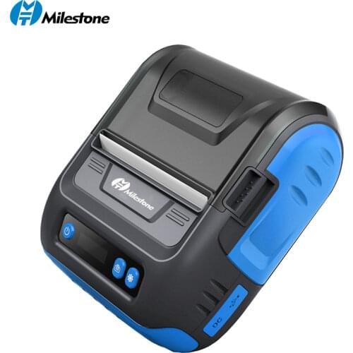 Milestone 80mm Bluetooth Thermal Printer Receipt Label 3inch Wireless Windows Ios Android Portable Bill Shipping Waybill P29L