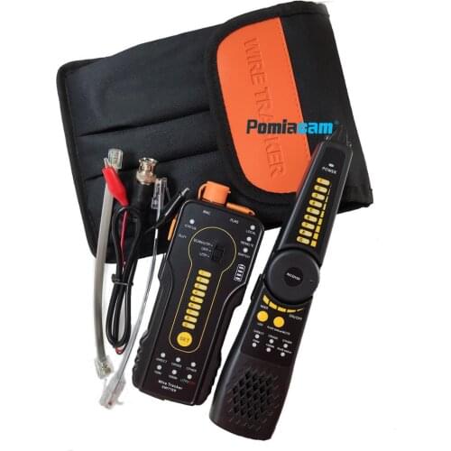 CT66 Tester LAN Network Cable Cat6 RJ11 RJ45 UTP Detector Telephone Wire Tracer Cable Tracker Ethernet Line Finder