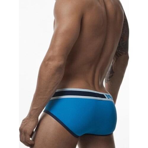 Men Briefs Free Ship Sexy Underwear Man Cotton Mans Underpants Comfortable Gay Mens Underware Cuecas Slip Hombre Bikini Panties