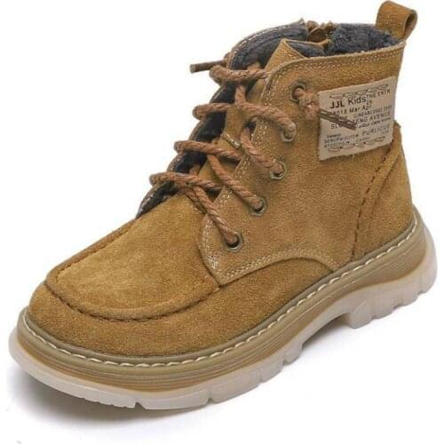 Детские кожаные ботинки Upbelaa China At AliExpress