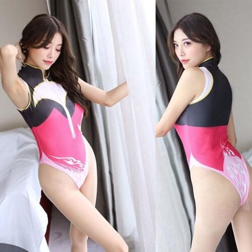 Japanese School SUKUMIZU Swimwear Cosplay Costume Bikini One Piece Swimsuit Bikinis Women Open Crotch Swim Suit Top Swim Wear