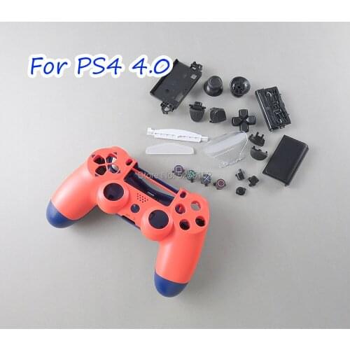 Housing Shell Cover Button Kits Replacement for PS4 Pro Slim 4.0 JDS 040 Controller