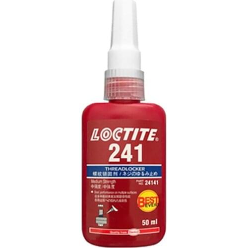 50ml Loctite 241 Threadlocking Agent High Strength Anaerobic Adhesive Thread Sealant Resistant To High Temperature