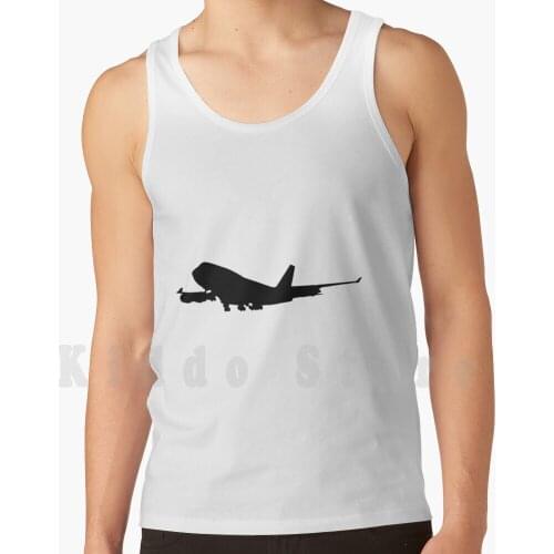 Boeing 747 tank tops vest sleeveless Airplane Aviation Flying Flight Thewingedllama Boeing Boeing 747 Travel