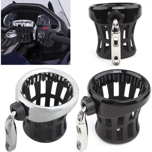 For Honda Goldwing GL1800 2018-UP Motorcycle Drink Cup Holder Aluminum Handlebar Beverage Support Bracket