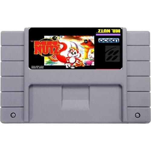 Hot Selling 16bit 46pin Super Game Card - Mr Nutz