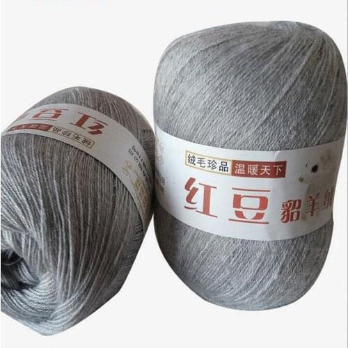 Cashmere Hand Mink Wool Yarn For Knitting Anti-pilling Fine Quality Soft Velvet Wiring Knit Down Yarns Companion 500g AQ301