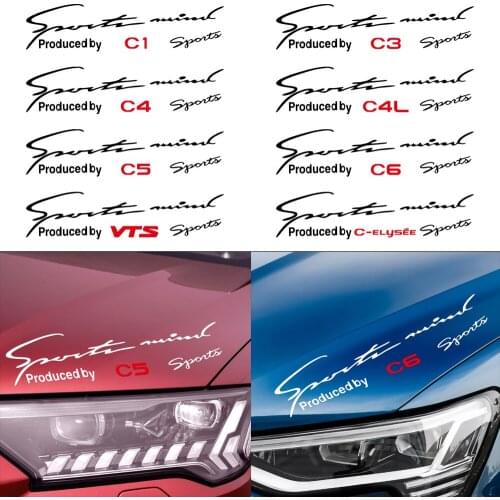 New Reflective Car Lamp Eyebrow Stickers Headlight Eyebrow Decoration For Citroen C1 C3 C4 C4L C5 C6 VTS C-ELYSEE Accessories