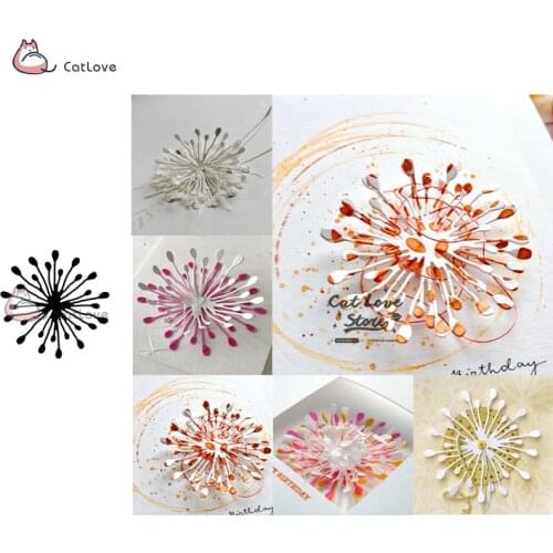 Dandelion Plant Metal Cutting Dies Stencils For DIY Scrapbooking Paper Card Decorative Craft Dies Embossing Die Cuts New 2019