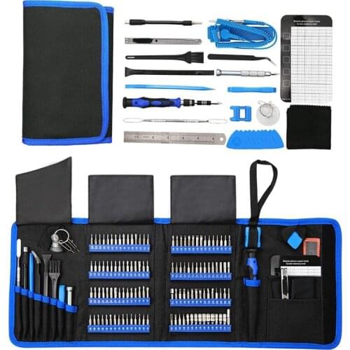 Hot 150 in 1 Screwdriver Set, with netic Mini Screwdriver Set, with Oxford Bag, Suitable for Mobile Phones, iPhones