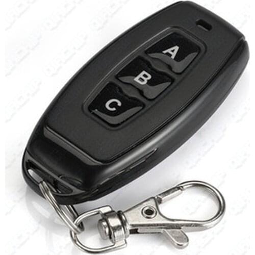 Hot DC12V 10A Relay 1 CH Wireless RF Remote Control Switch Transmitter with Receiver Module 433mhz LED Remote Control