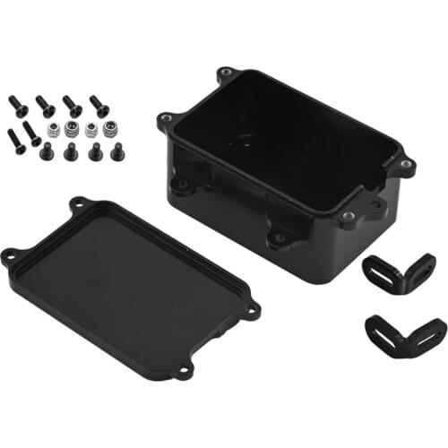 RC Crawler 1:10 Accessories Mini Tools Box for Axial SCX10 RC Car Metal Tool Box Electronic Equipment Installation Box Metal DIY