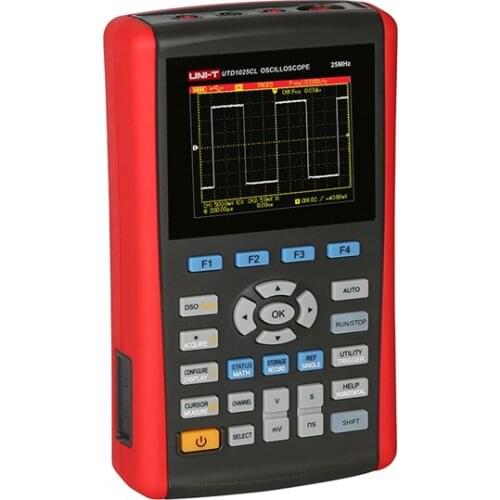 Sales promotion UNI-T UTD1025CL 3.5" LCD 64K Color TFT Handheld Digital oscilloscope digital multimeter 1CH 25MHZ