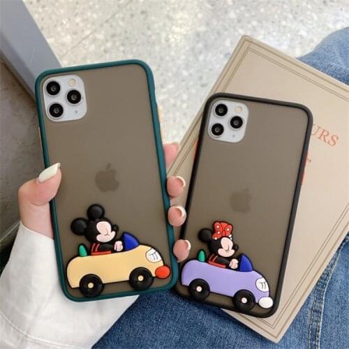 DISNEY 2021 Minnie Silicone Case for IPhone 11 Pro Xs Max iPhone SE 2020 6 6S 7 8 Plus Official Liquid Silicon 360 Full Cover