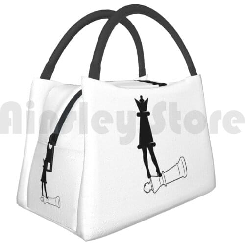 Cooler Lunch Bag Picnic Bag Queen Takes King King Checkmate Slave Fetish Legs Kinky Queen Dominatrix Femdom Submissive