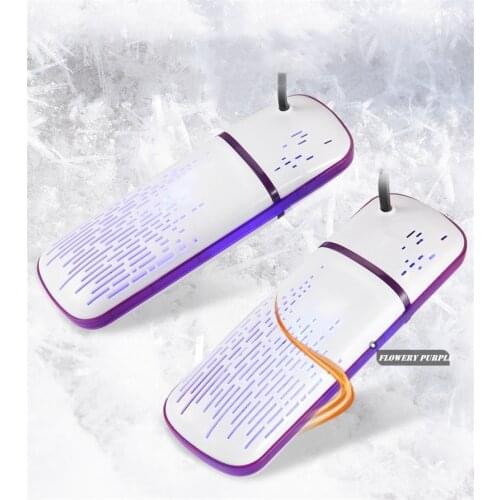 Portable Ski Boot Shoes Dryer Antibiotic UV Heater Electric Deodorant Four Timing Options for Heating Telescopic Adjustment GX05