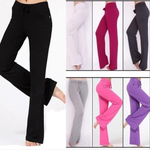 Sexy Mid Waist Wide Leg Flowy Pants Women 2021 Female Trousers Casual Womens Summer Cotton Beach Long Loose Harem Pants