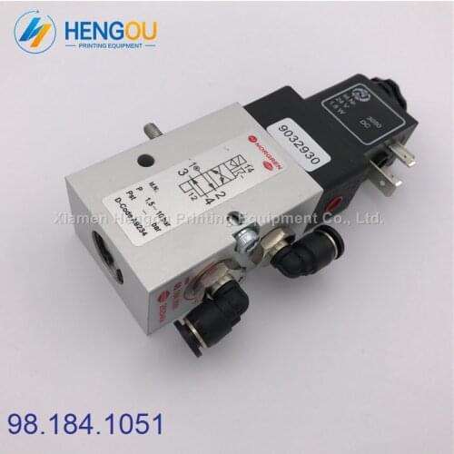 10 Pieces 98.184.1051/01 2625484 Heidelberg Valve for SM102 CD102 Offset Printing Press New 98.184.1051