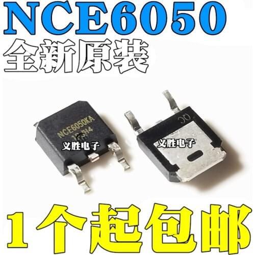 10PCS/NCE6050KA NCE6050 TO252 60V/50A