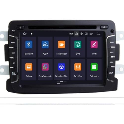 Android 10 Car DVD Player For Dacia Sandero Duster Renault Captur Lada Xray 2 Logan 4 RAM 4G WIFI GPS Navigation Radio SWC DAB
