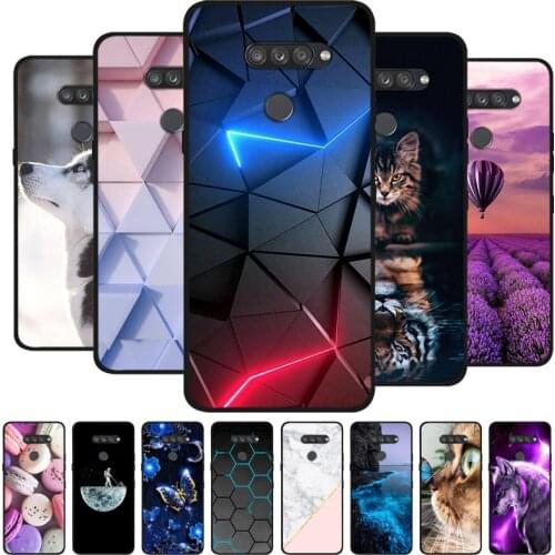 For LG V40 Thinq Case Silicon Back Cover Phone Case for LG V30 Plus Cases for LG V40 Thinq V 30 Plus Soft bumper coque For LGV40