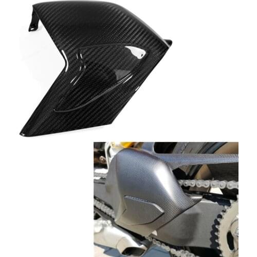 For Ducati Panigale V4 V4S 100% Real Carbon Fiber Motorcycle Racing Swingarm cover