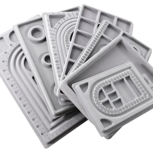 Tool Ketting Ontwerp Plaat Kralen Armband Kralen Sieraden Maken Tray Craft DIY Stroomden Kraal Boord Ontwerp Bureau Craft