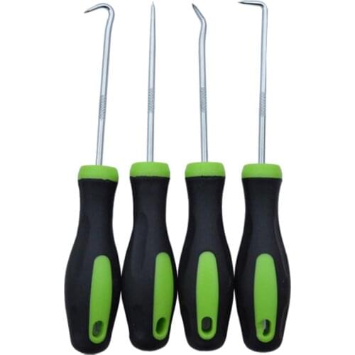 4-piece Stainless Steel Unpacking Tool Fast Oil Seal Screwdriver Gasket Hook Automatic Repair Tool Oil Seal Puller