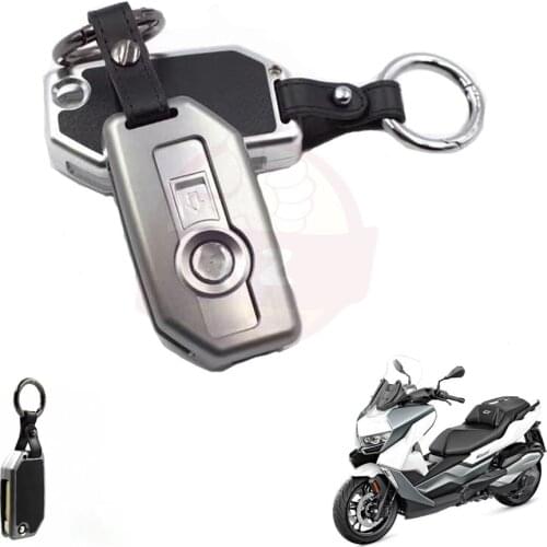 For BMW C400GT C400X R1250GS aluminum alloy motorcycle remote control car key shell