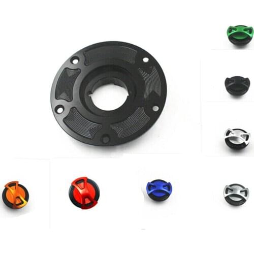 CNC Keyless Gas Fuel Tank Cap Cover Motorcycle For Ducati Panigale V4 V4S Speciale All Years SCRAMBLER - All Years
