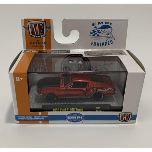 M2 1:64 Machines Ford 1956 F-100 Truck Collection Metal Die-cast Simulation Model Cars Toys