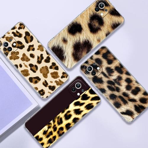 Fashion Case for Xiaomi Redmi Note 9S 9 8 8T 7 10 9C 9A 7A 8A K40 K30 Pro Soft Silicone Phone Cover Leopard Print