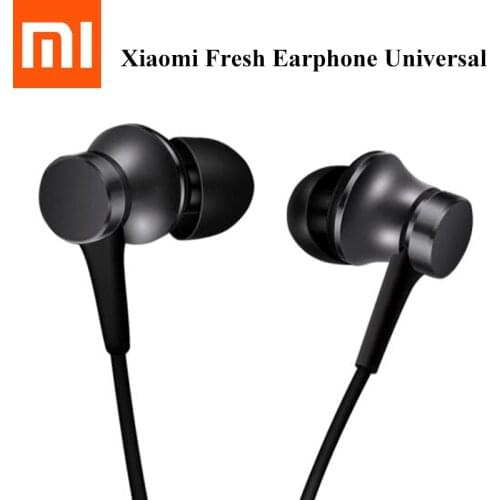 Xiaomi PISTON 3 Sports Fresh Basic Version 3.5mm In-ear Earphones With Mic For Mi 10 lite Redmi Note 9s SmartPhones MP4 MP3 PC