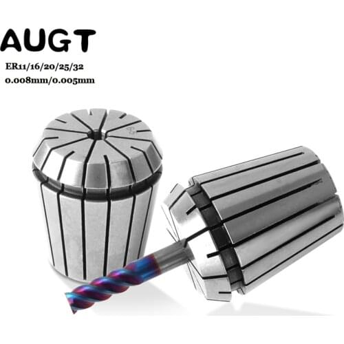 ER11 ER16 ER20 ER25 ER32ER Precision spring collet chuck 0.008mm 0.005mm CNC milling tool holder Engraving machine spindle motor