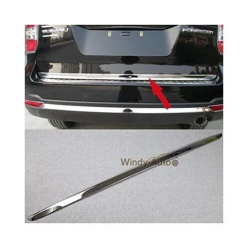 Fit For Subaru Forester 2015 2016 2017 Steel Car Rear Trunk Lid Tailgate Trim
