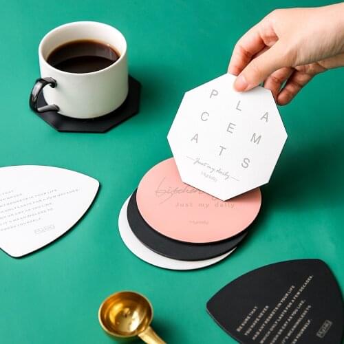 Mug Coaster Stainless Steel Coffee Tea Cup Teapot Coasters Insulation Mat Kitchen Placemat Bowl Pads Restaurant Bar Supplier