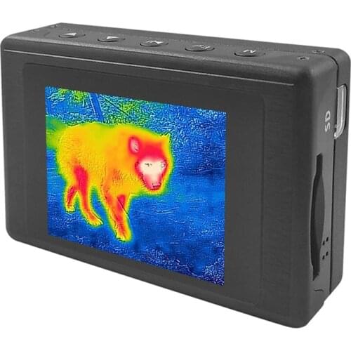 SD Card Pocket Video Recorder For Thermal Camera Built In 2.4 Inch Monitor CVBS Analogue Video Signal Input Mini Video Recorder